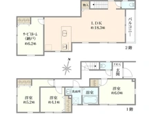 【神奈川県/横浜市旭区中希望が丘】旭区中希望が丘 間取り図