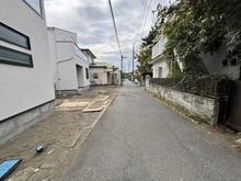 【神奈川県/茅ヶ崎市東海岸南】茅ヶ崎市東海岸南4丁目　新築戸建2号棟/全2棟 前面道路