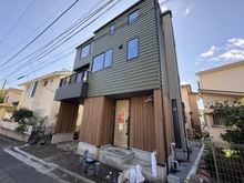 【神奈川県/鎌倉市腰越】鎌倉市腰越3丁目 新築戸建 全1棟 建築中の外観