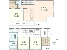 【神奈川県/逗子市池子】逗子市池子3丁目　新築戸建　2号棟/全2棟 間取り図