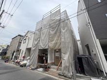 【神奈川県/横浜市磯子区久木町】磯子区久木町第2　新築戸建　1号棟/全4棟 建築中の外観：1号棟/全4棟