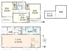 【神奈川県/茅ヶ崎市東海岸南】茅ヶ崎市東海岸南4丁目　C号棟/全4棟 間取り図