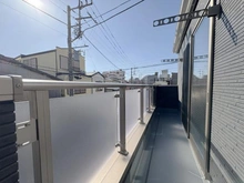 【神奈川県/平塚市平塚】平塚市平塚2丁目2期　新築戸建 バルコニー