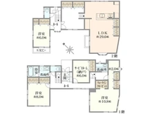 【神奈川県/鎌倉市大船】鎌倉市大船　中古戸建 間取り図