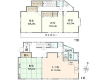 【神奈川県/横浜市泉区中田南】泉区中田南5丁目　中古戸建 間取り図