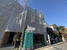 【神奈川県/横浜市栄区桂町】栄区桂町　新築戸建　1号棟/全3棟 建築中の外観：1号棟/全3棟