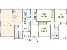 【神奈川県/横浜市栄区飯島町】栄区飯島町　新築戸建　全1棟 間取り図
