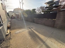 【神奈川県/藤沢市鵠沼海岸】藤沢市鵠沼海岸7丁目　新築戸建　1号棟/全3棟 前面道路