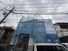 【神奈川県/横浜市磯子区洋光台】磯子区洋光台6丁目　新築戸建　1号棟/全3棟 建築中の外観：1号棟/全3棟