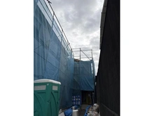 【神奈川県/横浜市磯子区洋光台】磯子区洋光台6丁目　新築戸建　2号棟/全3棟 建築中の外観：2号棟/全3棟