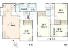 【神奈川県/横浜市栄区飯島町】栄区飯島町　中古戸建 間取り図