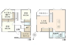 【神奈川県/鎌倉市梶原】鎌倉市梶原2丁目　新築戸建　A棟/全3棟 間取り図