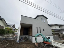 【神奈川県/横浜市栄区庄戸】栄区庄戸3丁目2期　新築戸建 建築中の外観