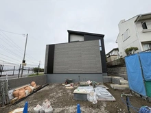 【神奈川県/横浜市栄区庄戸】栄区庄戸3丁目　新築戸建 建築中の外観