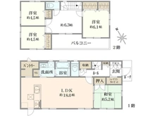 【神奈川県/鎌倉市浄明寺】鎌倉市浄明寺4丁目　新築戸建　2号棟/全2棟 間取り図