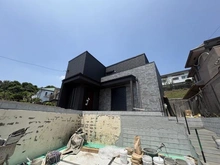 【神奈川県/鎌倉市梶原】鎌倉市梶原3丁目　新築戸建　全1棟 建築中の外観