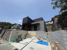 【神奈川県/鎌倉市梶原】鎌倉市梶原3丁目　新築戸建　全1棟 建築中の外観