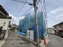 【神奈川県/横浜市磯子区森】磯子区森5丁目2期　新築戸建　 建築中の外観