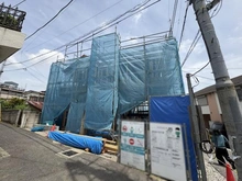 【神奈川県/横浜市磯子区森】磯子区森5丁目2期　新築戸建　 建築中の外観