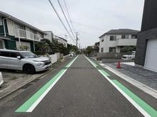 【神奈川県/横浜市磯子区洋光台】磯子区洋光台2丁目　新築戸建　1号棟/全2棟 前面道路