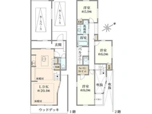 【神奈川県/横浜市磯子区洋光台】磯子区洋光台2丁目　新築戸建　2号棟/全2棟 間取り図