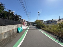 【神奈川県/横浜市磯子区洋光台】磯子区洋光台4丁目　新築戸建　1号棟/全2棟 前面道路