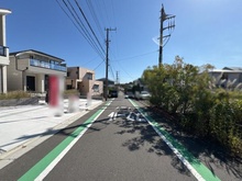 【神奈川県/横浜市磯子区洋光台】磯子区洋光台4丁目　新築戸建　2号棟/全2棟 前面道路