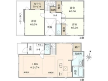 【神奈川県/横浜市磯子区洋光台】磯子区洋光台4丁目　新築戸建　2号棟/全2棟 間取り図