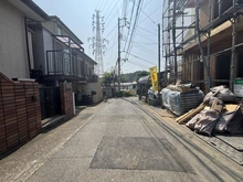 【神奈川県/鎌倉市台】鎌倉市台4丁目新築戸建　1号棟/全2棟 前面道路