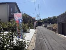 【神奈川県/鎌倉市梶原】鎌倉市梶原1期　新築分譲住宅全2棟　1号棟 前面道路
