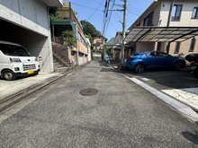 【神奈川県/鎌倉市台】鎌倉市台4丁目　中古戸建 前面道路
