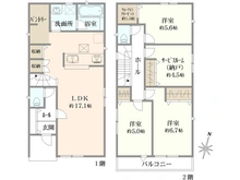 【神奈川県/藤沢市城南】藤沢市城南2丁目第6（II期）新築分譲住宅全2棟 9号棟 間取り図