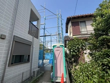 【神奈川県/鎌倉市台】鎌倉市台5丁目　新築戸建　全1棟 建築中の外観