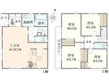 【神奈川県/藤沢市城南】藤沢市城南第6（I期）新築分譲住宅全7棟 7号棟 間取り図