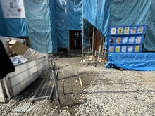 【神奈川県/鎌倉市関谷】鎌倉市関谷 新築戸建1号棟（全2棟） 駐車場：1号棟/全2棟（写真中央）