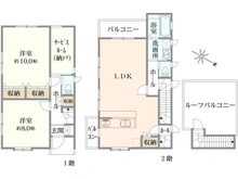 【神奈川県/横浜市港南区丸山台】港南区丸山台3丁目　中古戸建 間取り図