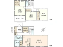 【神奈川県/横浜市栄区本郷台】栄区本郷台1丁目　新築戸建2期(全1棟) 間取り図