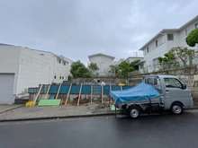 【神奈川県/逗子市久木】逗子市久木8丁目　新築戸建 建築中の外観