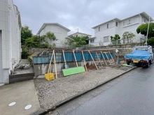 【神奈川県/逗子市久木】逗子市久木8丁目　新築戸建 建築中の外観