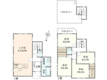 【神奈川県/横浜市栄区上郷町】横浜市栄区上郷町　新築戸建2号棟(全4棟) 間取り図