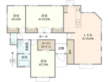 【神奈川県/鎌倉市台】鎌倉市台4丁目　新築戸建　(全1棟) 間取り図