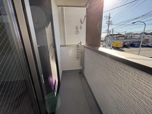 【神奈川県/茅ヶ崎市浜竹】茅ケ崎市浜竹1丁目　新築戸建て　4号棟　全6号棟 バルコニー