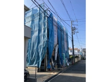 【神奈川県/藤沢市大鋸】藤沢市大鋸5期　新築戸建 2号棟/全2棟 建築中の外観