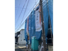 【神奈川県/藤沢市大鋸】藤沢市大鋸5期　新築戸建 2号棟/全2棟 建築中の外観