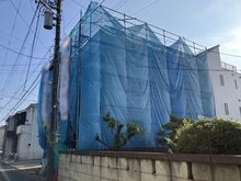 【神奈川県/藤沢市大鋸】藤沢市大鋸5期　新築戸建 2号棟/全2棟 建築中の外観