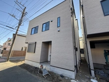 【神奈川県/茅ヶ崎市浜竹】茅ヶ崎市浜竹1丁目 新築戸建 2号棟/全5棟 建築中の外観