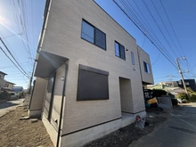 【神奈川県/茅ヶ崎市浜竹】茅ヶ崎市浜竹1丁目 新築戸建 2号棟/全5棟 建築中の外観