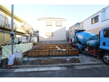 【神奈川県/横浜市泉区中田南】泉区中田南5丁目　新築戸建　全1棟 建築中の外観