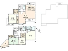 【神奈川県/横浜市栄区笠間】栄区笠間5丁目　中古戸建（旭化成ヘーベルハウス） 間取り図