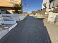 【神奈川県/茅ヶ崎市東海岸南】茅ヶ崎市東海岸南4丁目　中古戸建 前面道路
